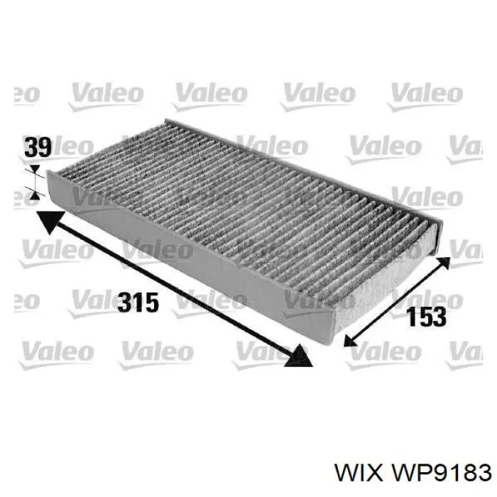 Comprar WP9183 WIX Filtro de aire del habitáculo