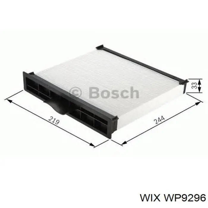 WP9296 WIX Filtro antipolen