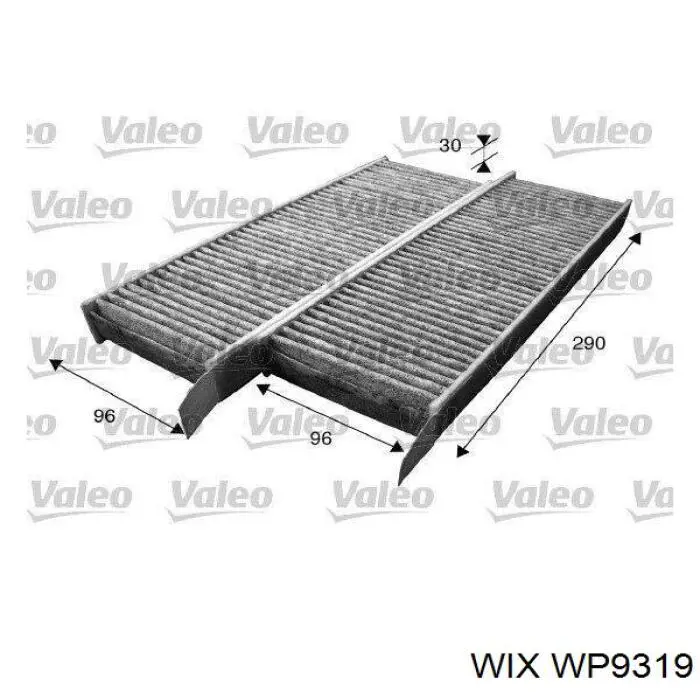 Filtro de cabina WIX WP9319 precio, desde 12,26 EUR