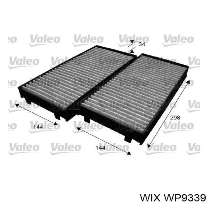 Comprar WP9339 WIX Filtro de aire del habitáculo