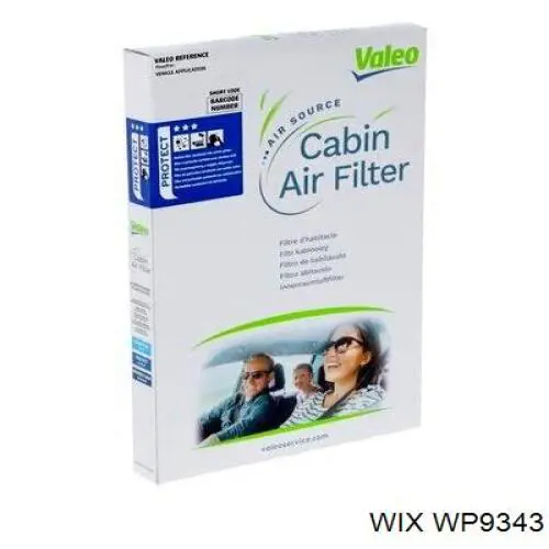 WP9343 WIX filtro habitáculo