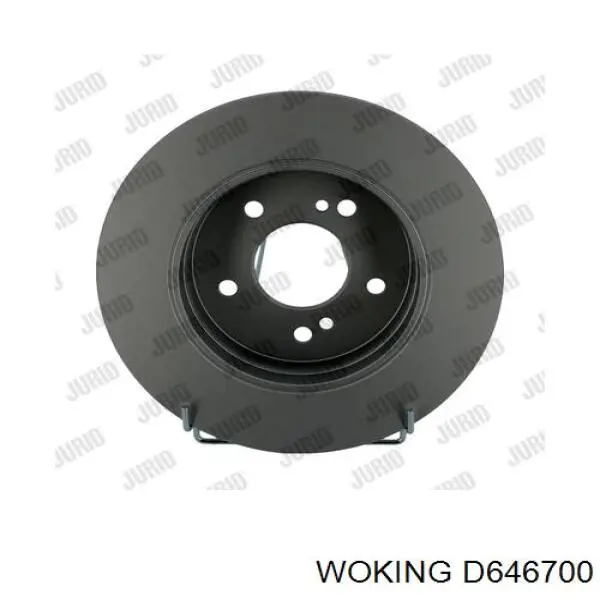 Comprar D646700 Woking Disco de freno trasero