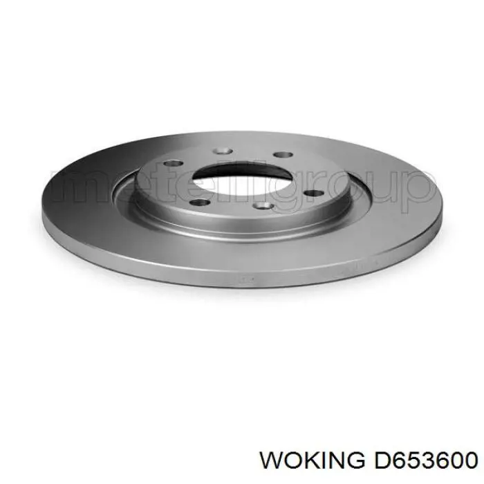 D653600 Woking freno de disco delantero