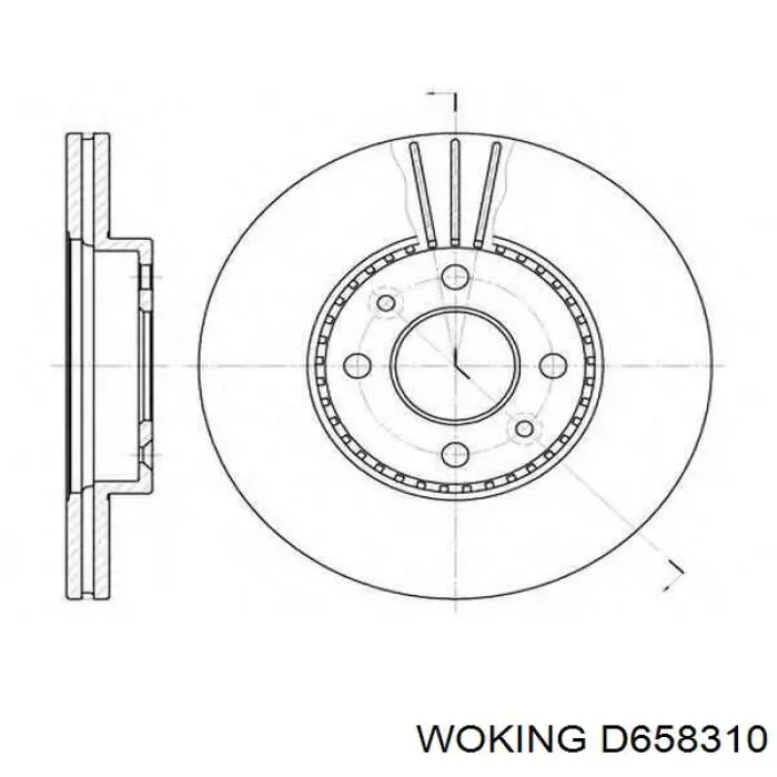 D658310 Woking Discos