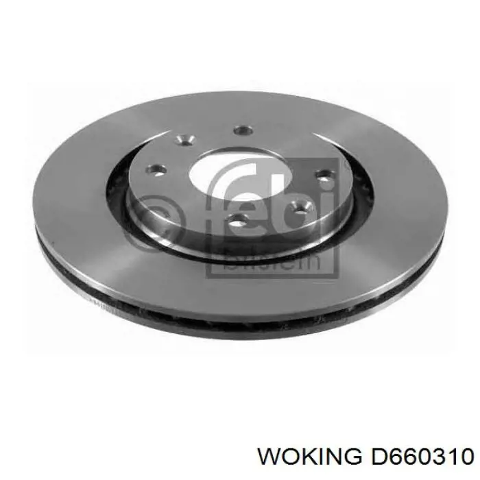 Frenos delanteros Woking D660310 precio, desde 29,48 EUR