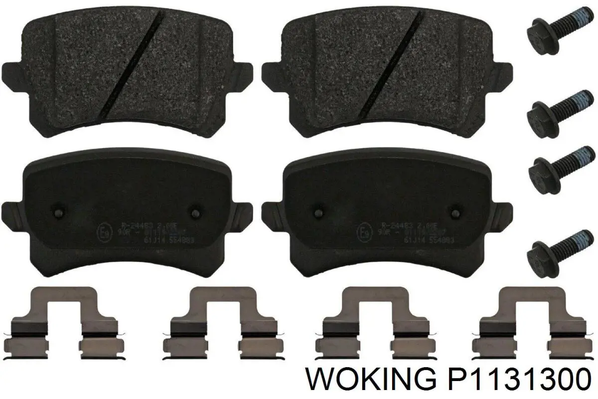 Pastillas traseras de freno Woking P1131300 precio, desde 39,32 EUR