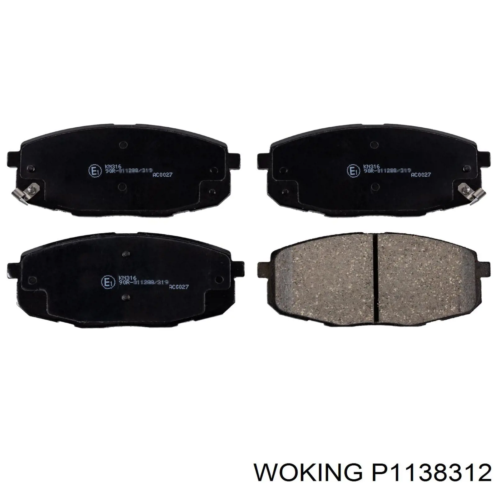 P1138312 Woking Pastillas delanteras
