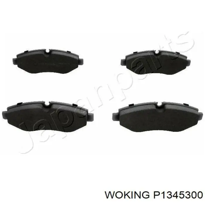Comprar P1345300 Woking Pastillas delanteras de freno