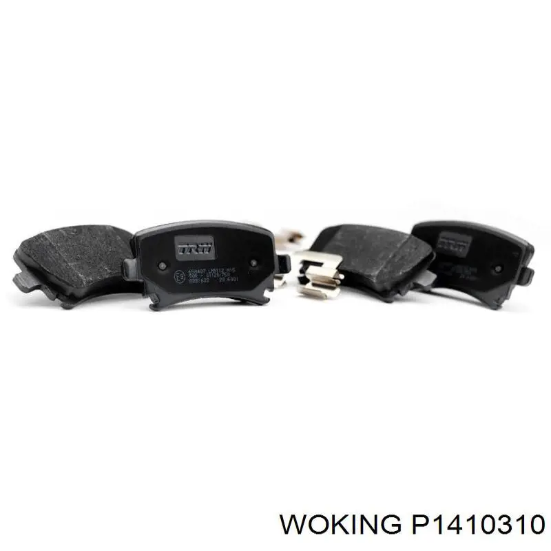 Pastillas de freno delanteras Ford Focus 3 CB8