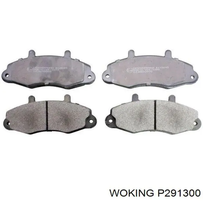 Pastillas freno delanteras Woking P291300 precio, desde 22,92 EUR