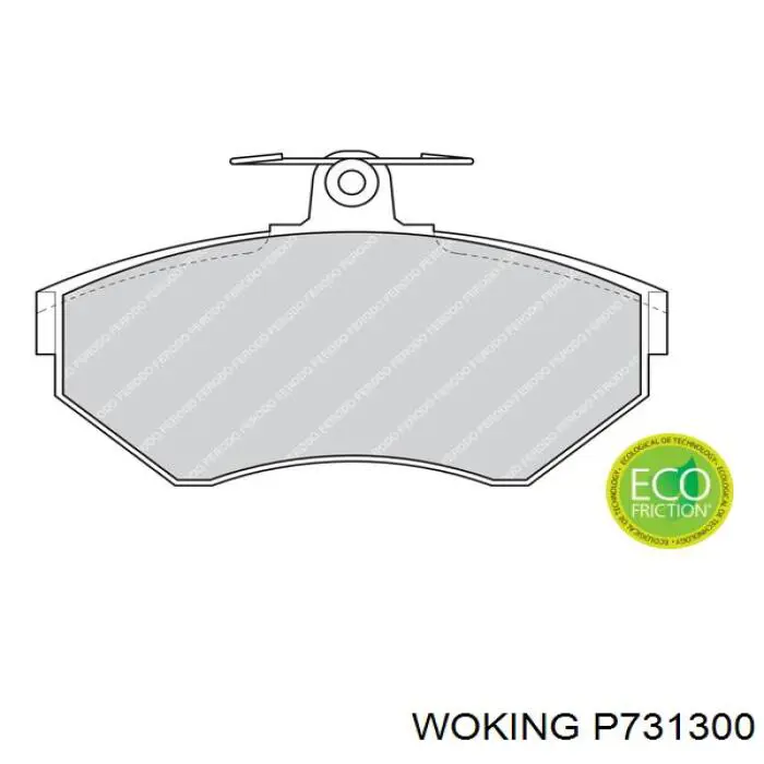 Pastillas de freno delanteras Seat Ibiza 2 6K1