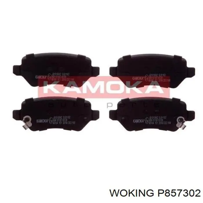 Pastillas traseras de freno Woking P857302 precio, desde 17,77 EUR