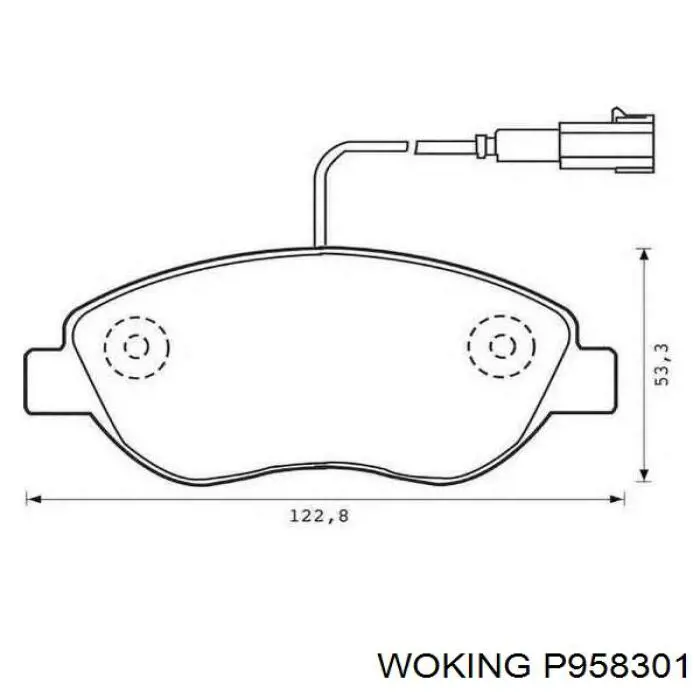 Pastillas de freno delanteras Fiat Stilo 192