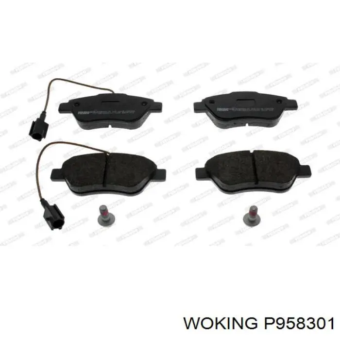 Pastillas de freno delanteras Fiat Stilo 192