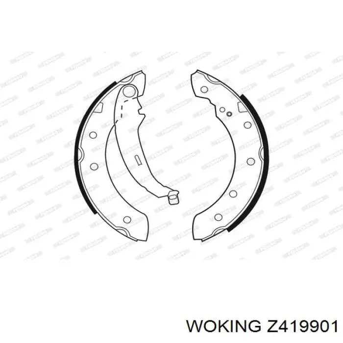 Comprar Z419901 Woking Zapatas de freno