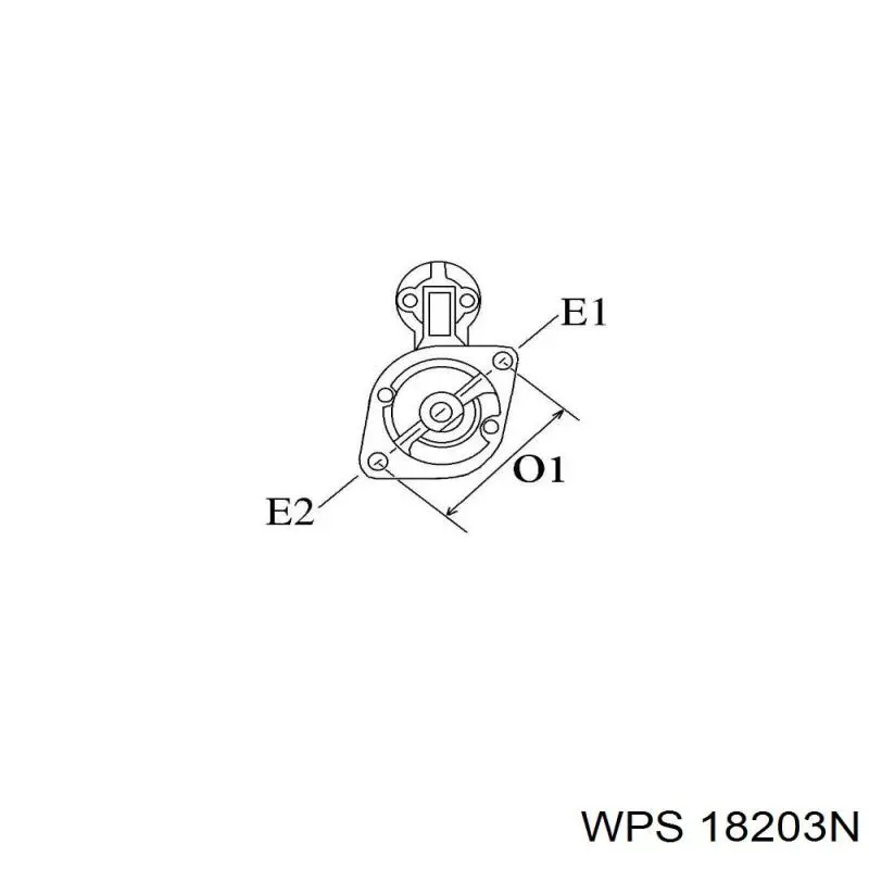 18203N WPS motor de arranque