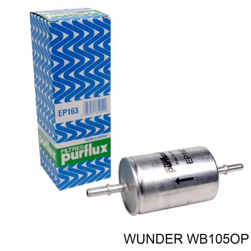 Filtro de combustible WB105OP Wunder