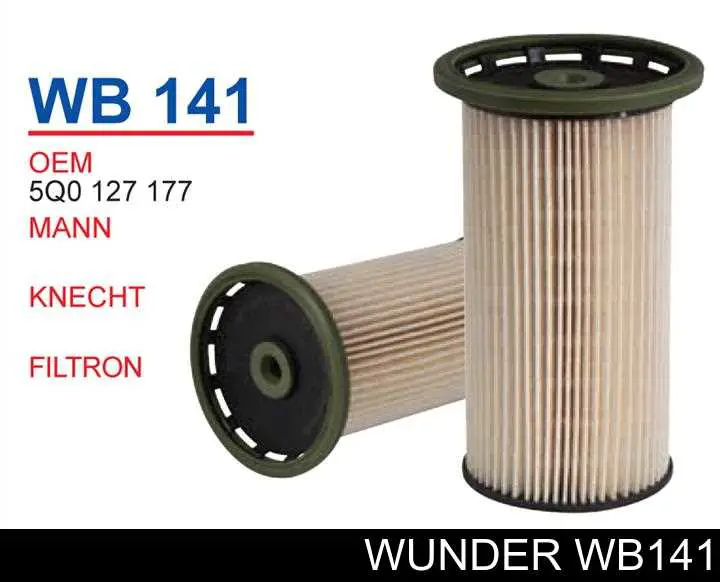 WB 141 Wunder filtro combustible