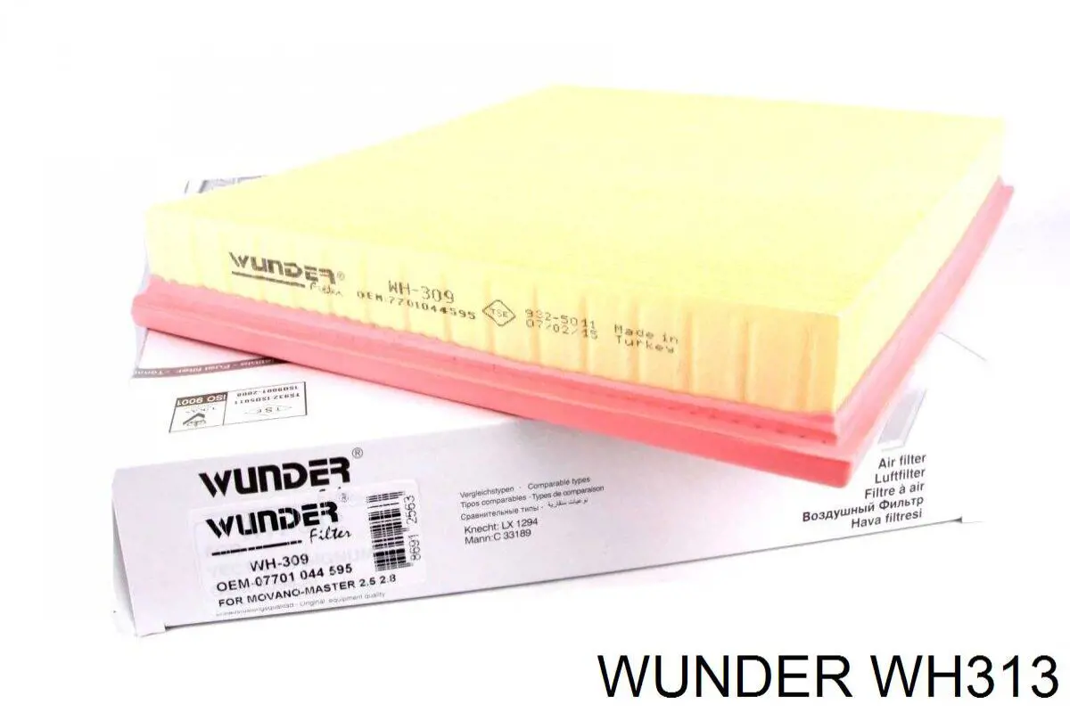 WH 313 Wunder filtro de aire