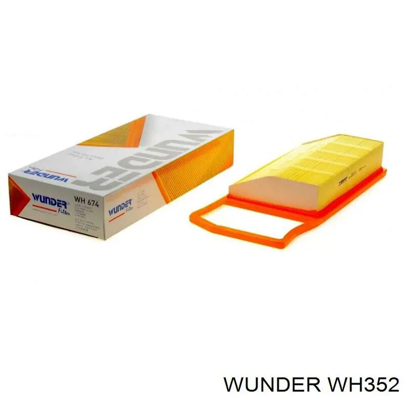 WH 352 Wunder filtro de aire
