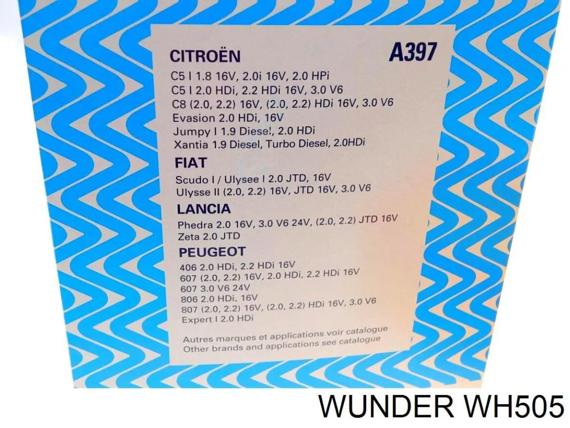 Comprar WH505 Wunder Filtro de aire