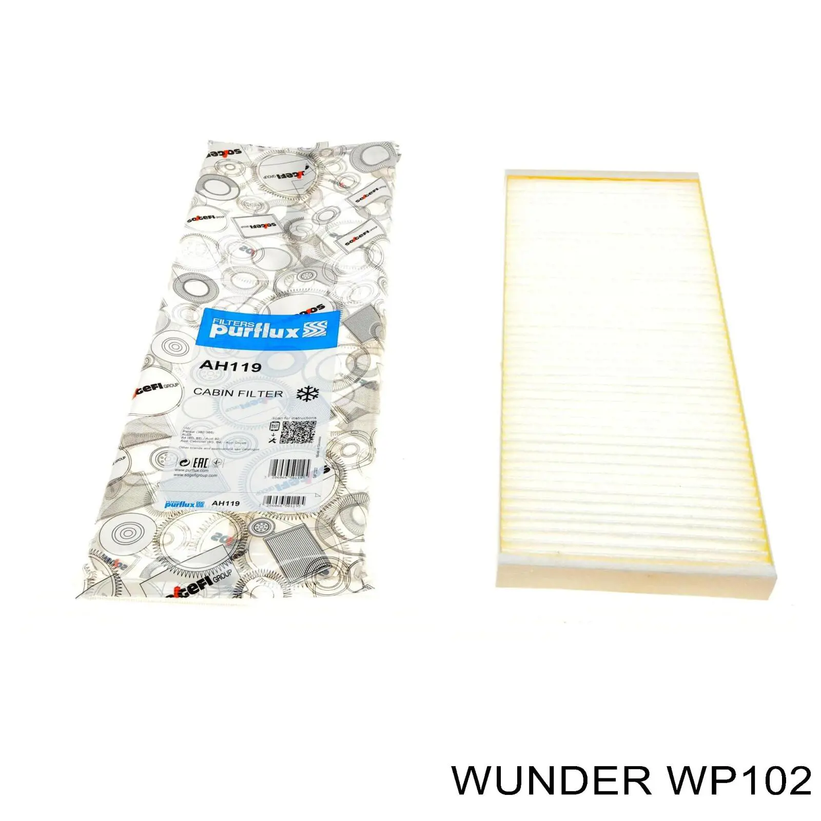 WP 102 Wunder filtro habitáculo