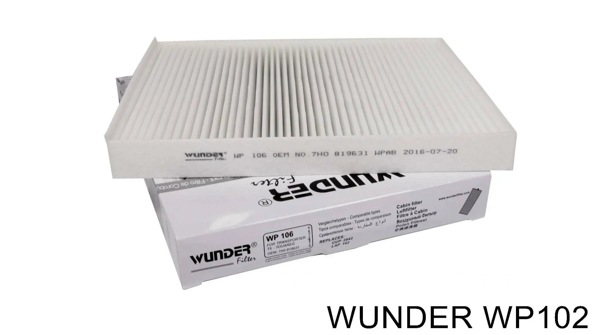 WP102 Wunder Filtro antipolen