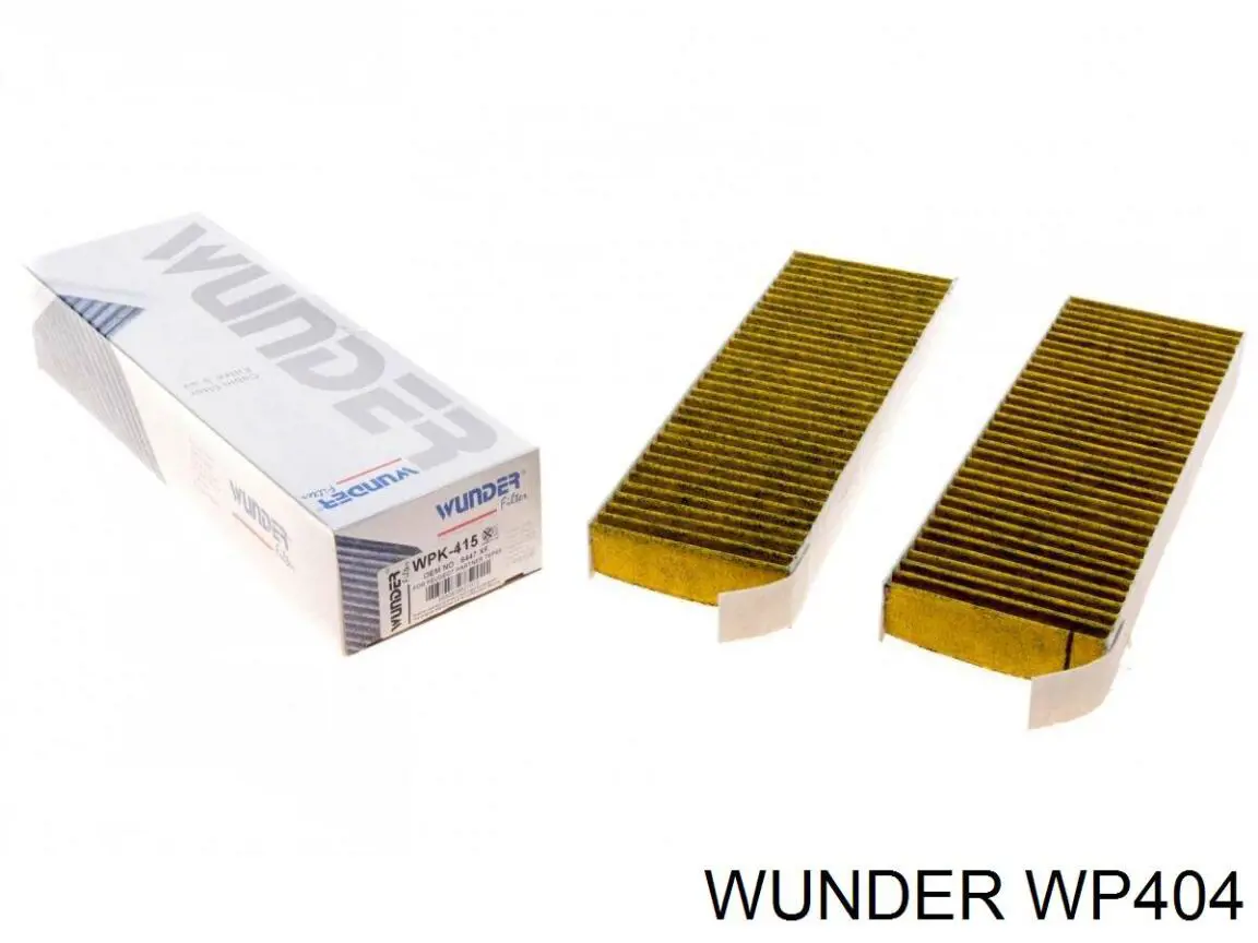 Filtro de cabina Wunder WP404 precio, desde 6,12 EUR