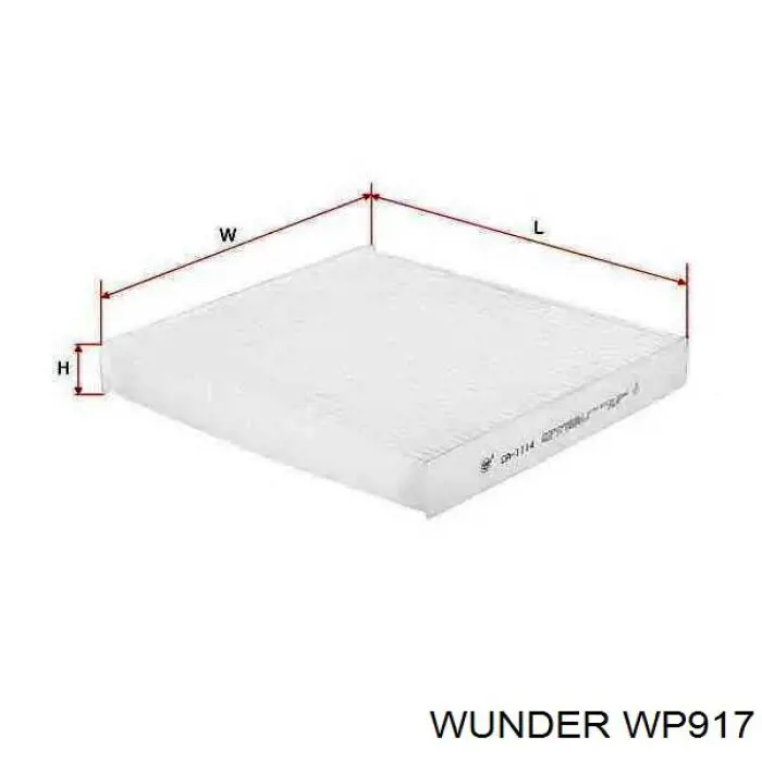 WP917 Wunder Filtro antipolen