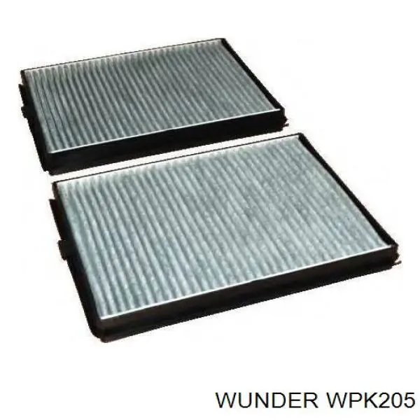 WPK205 Wunder filtro habitáculo