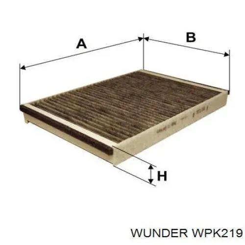 WPK219 Wunder Filtro antipolen