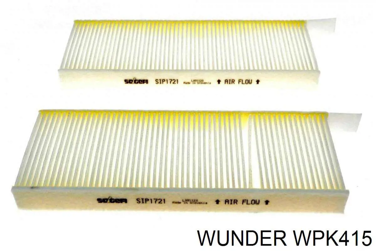 Filtro de cabina Wunder WPK415 precio, desde 11,63 EUR