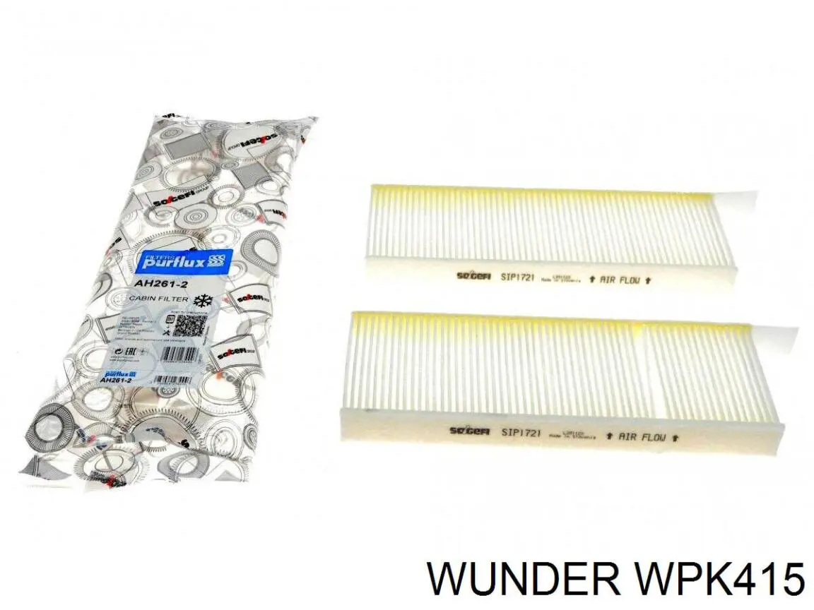 WPK 415 Wunder filtro habitáculo