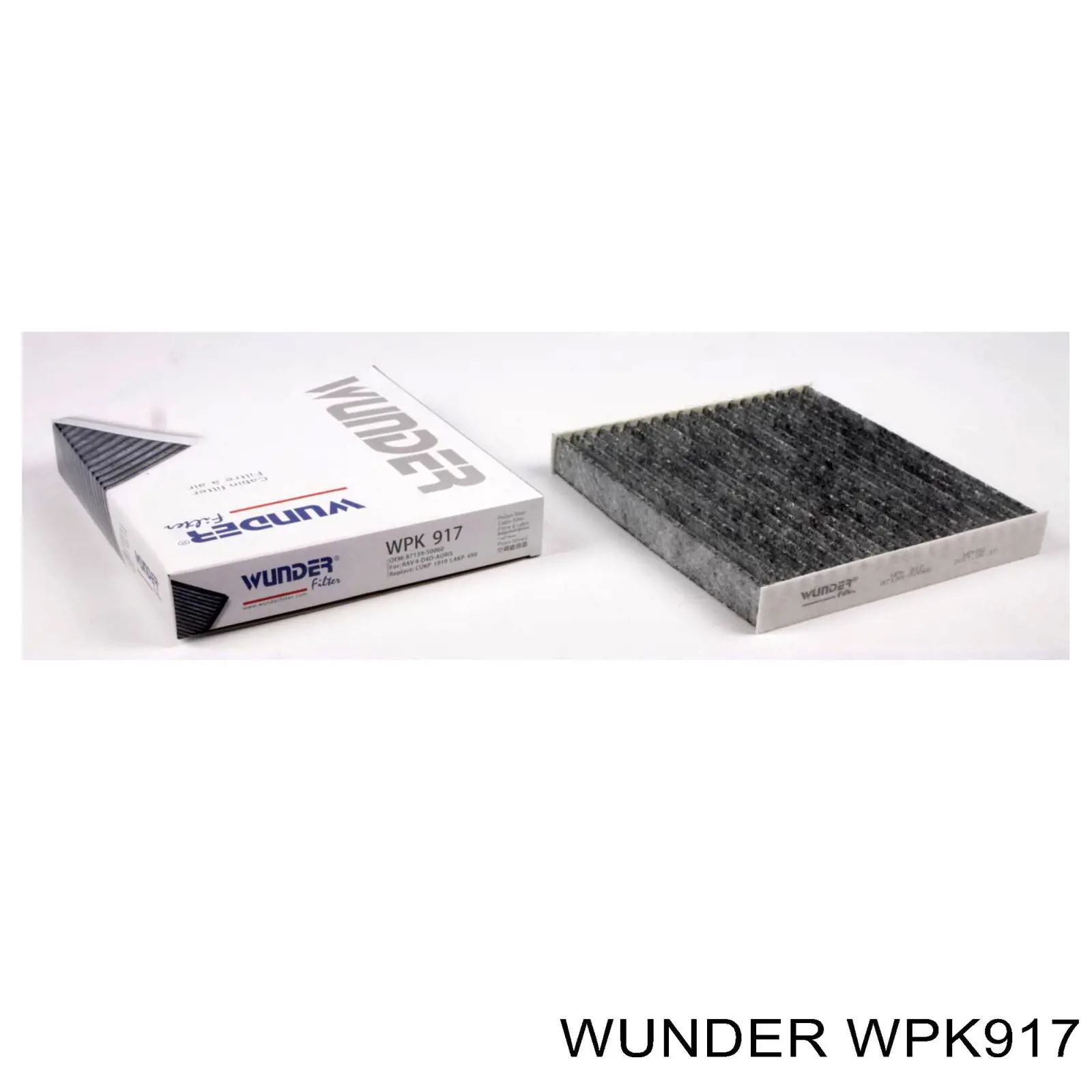 Filtro de cabina Wunder WPK917 precio, desde 8,71 EUR