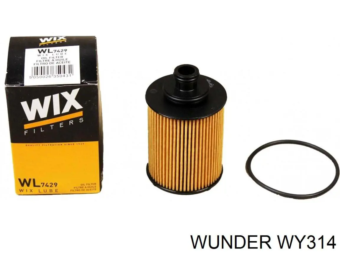 WY 314 Wunder filtro de aceite