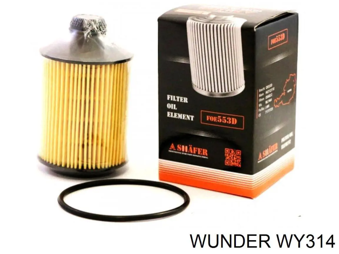 Filtro de aceite WY314 Wunder