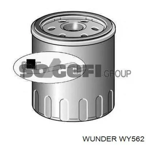 Filtro de aceite Wunder WY562 precio, desde 3,63 EUR