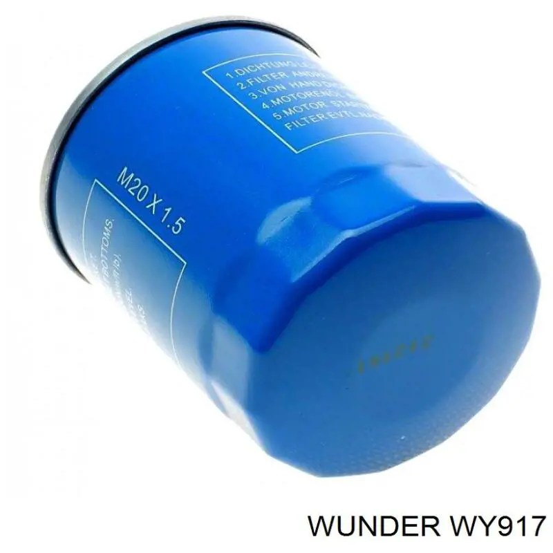 Filtro de aceite Wunder WY917 precio, desde 6,63 EUR