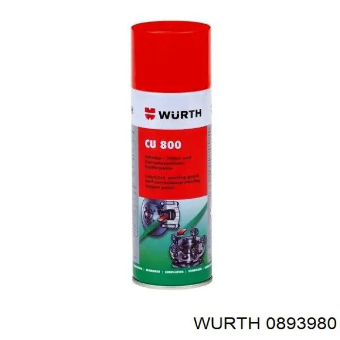 0893980 Wurth grasa para el sistema de frenos