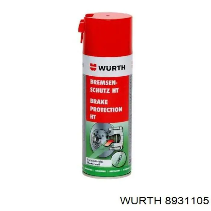 8931105 Wurth grasa para el sistema de frenos