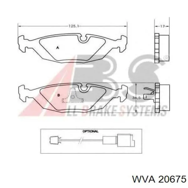 Pastillas de freno traseras BMW 5 E28