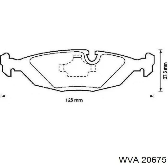 Pastillas de freno traseras BMW 5 E28