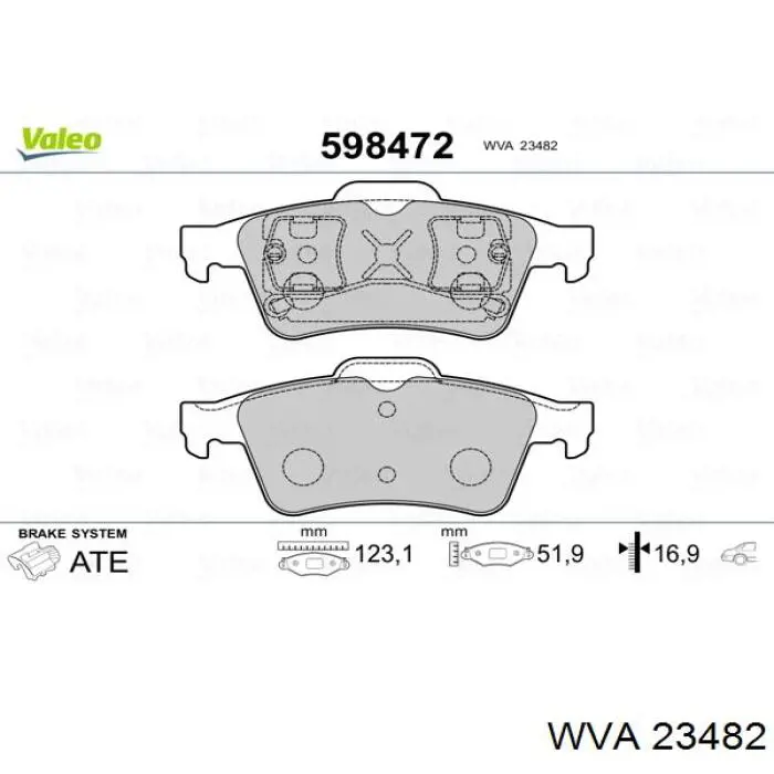 Pastillas de freno traseras Renault Espace 4 JK0