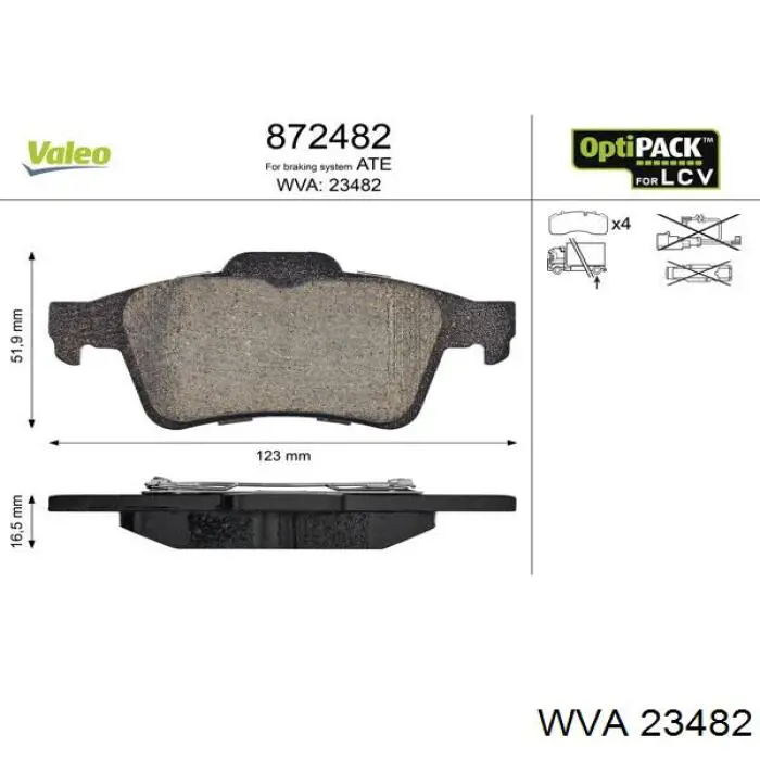 Pastillas de freno traseras Renault Espace 4 JK0