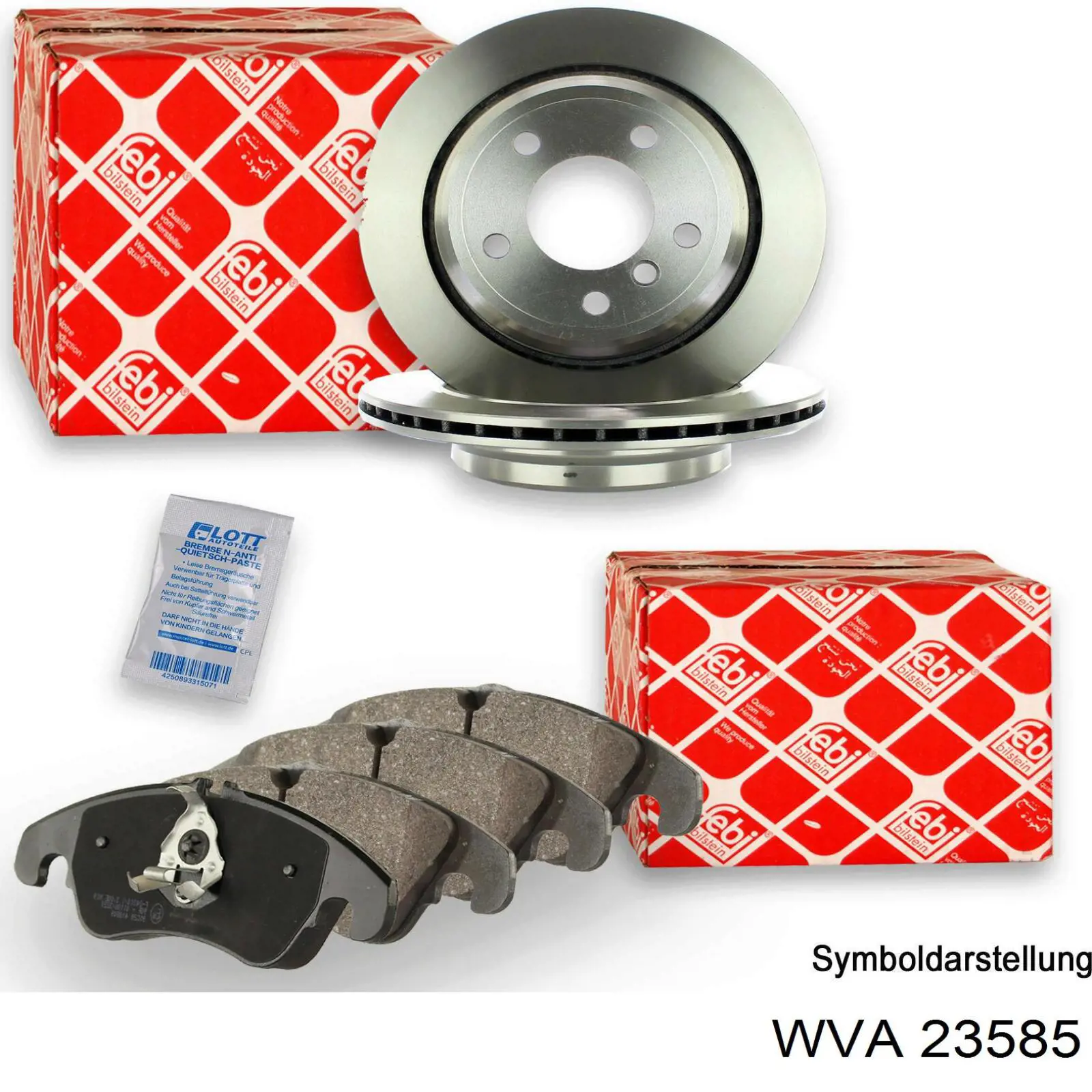 Pastillas de freno delanteras Toyota RAV4 2 XA2