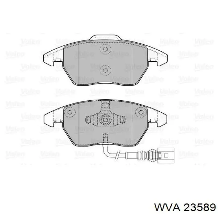 Pastillas de freno delanteras Seat Leon 2 1P1