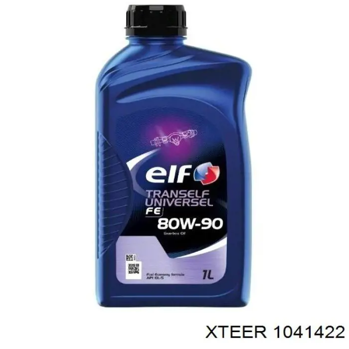 Xteer Gear Oil-5 Sintético 80W-90 GL-5 4 L Aceite transmisión (1041422)