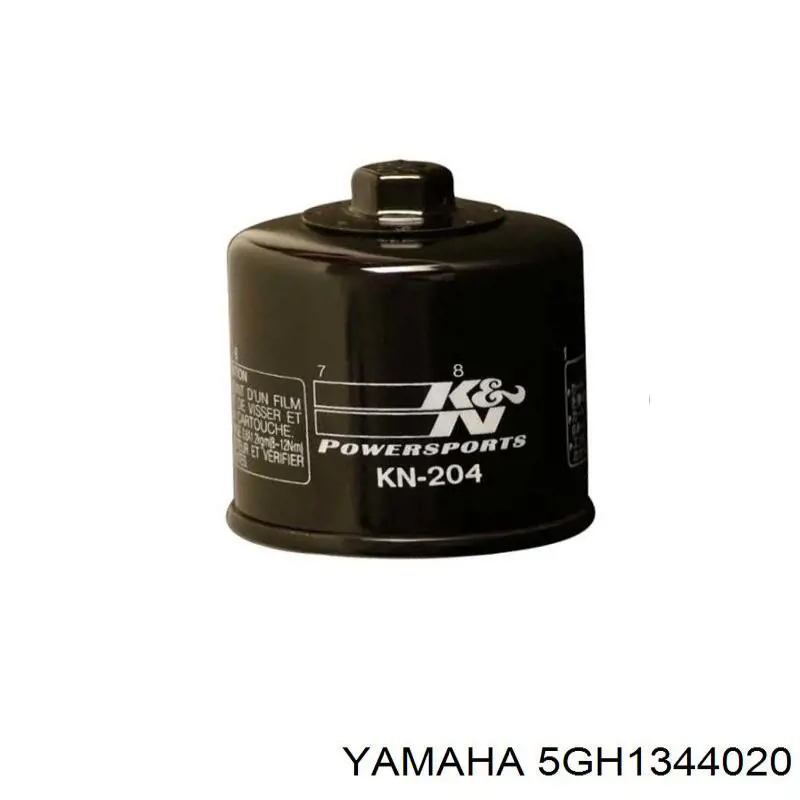 5GH1344020 Yamaha filtro de aceite