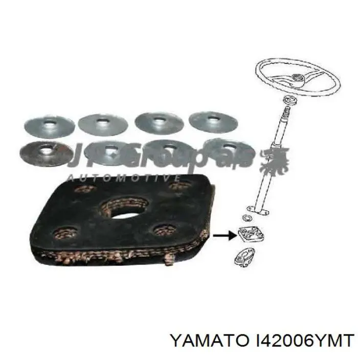4526020300 Toyota Cardán inferior de la columna de dirección