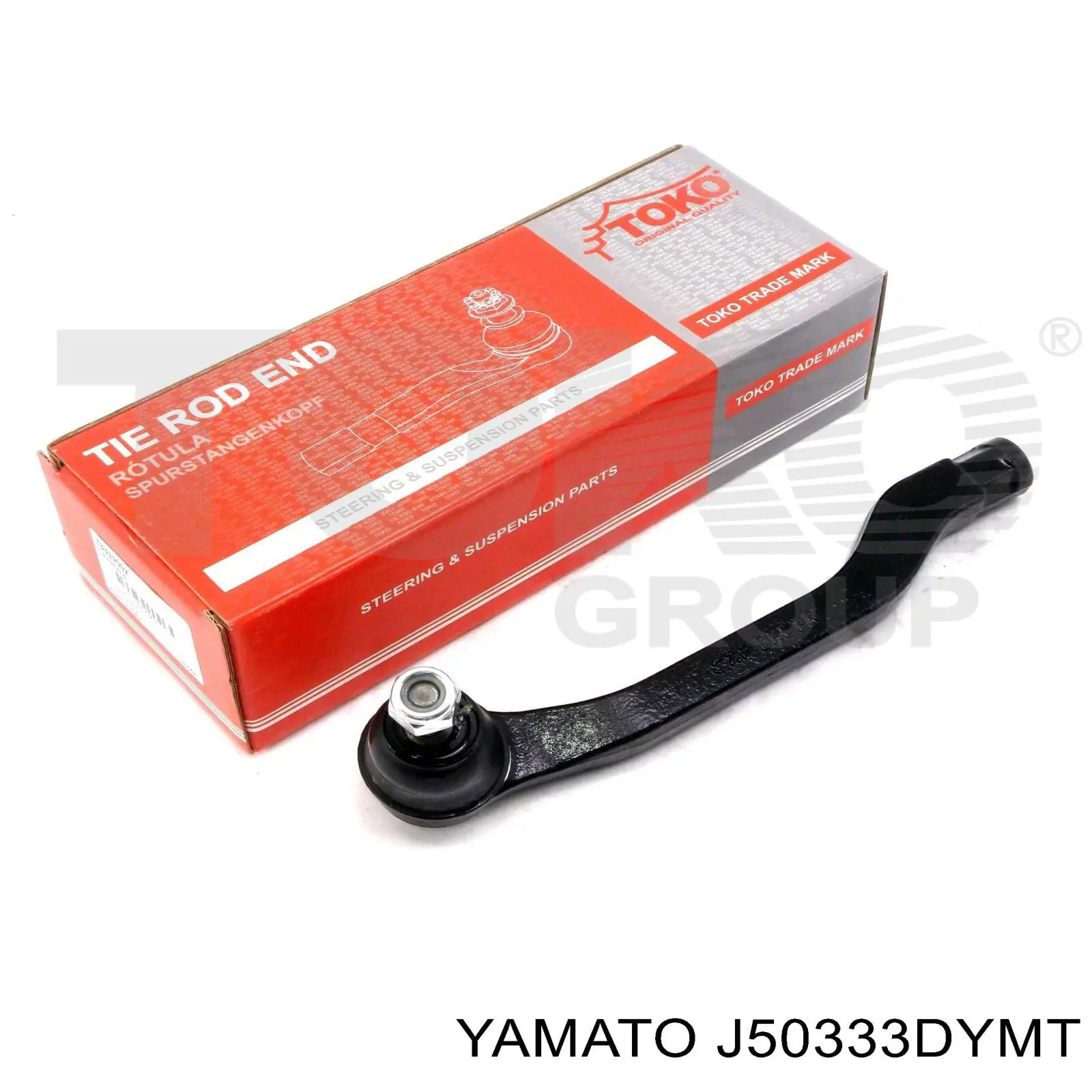 J50333DYMT Yamato suspensión, brazo oscilante, eje trasero, inferior